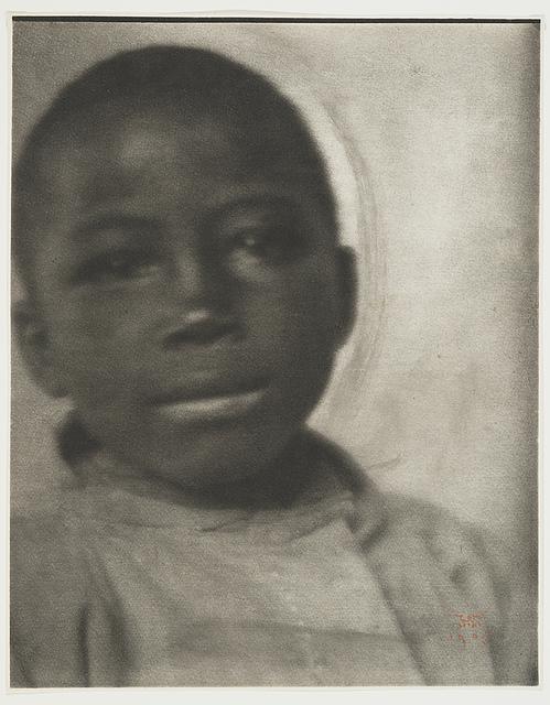 [Probably boy, close up of face]