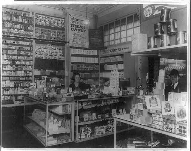 [Probably interior of a People's Drug Store in Washington, D.C.]