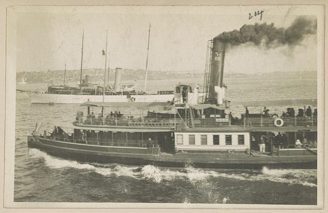 [Steamship, probably at San Stefano (Yeşilköy), Turkey]