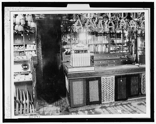 [Unidentified hardware store, probably Hungary]