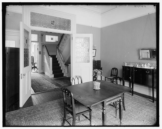 [A Dining room, probably in a clubhouse, New York City]