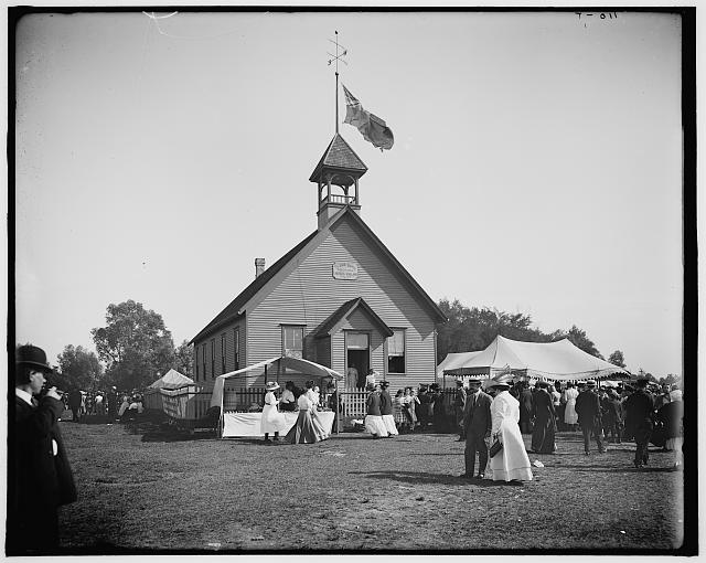 [County fair, St. John Baptist Church of England, probably St. Clair Flats, Mich.]