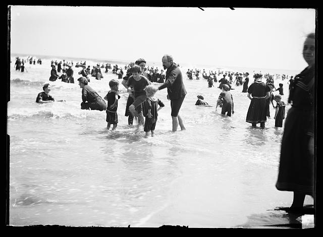 [Surf bathing, probably Atlantic City, N.J.]