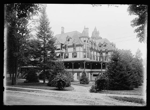 [Unidentified building, probably a resort hotel]