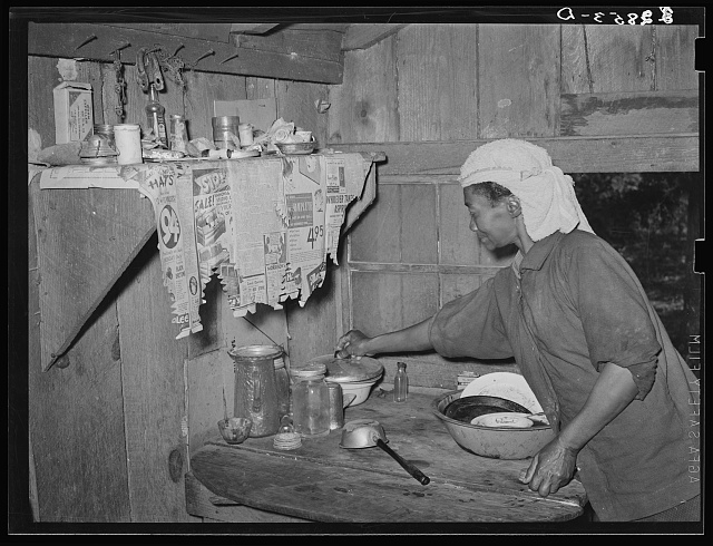 Negro tenant farmer who grew strawberries on shares near Hammond, Louisiana. The husband said that in a good year they came out with maybe two hundred dollars