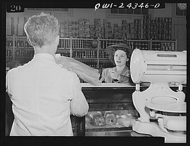 Black market in meats. Maybe she's getting a bargain in points, but the price will slice heavily into her budget