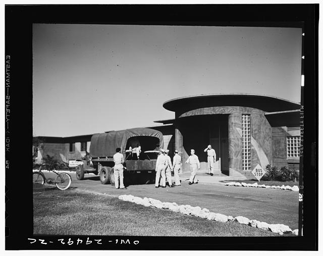 At a base of the United States Army air transport command, probably in South America