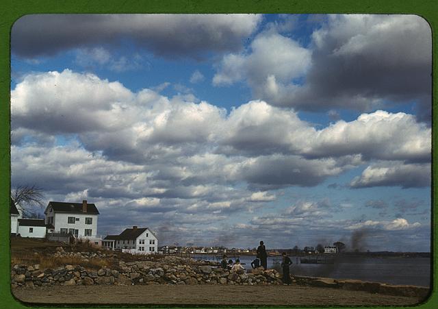 Connecticut town on the sea, probably Stonington