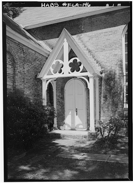 3.   April 1962 SOUTH PORCH PROBABLY ADDED 1879 - Christ Episcopal Church, 405 South Adams Street, Pensacola, Escambia County, FL