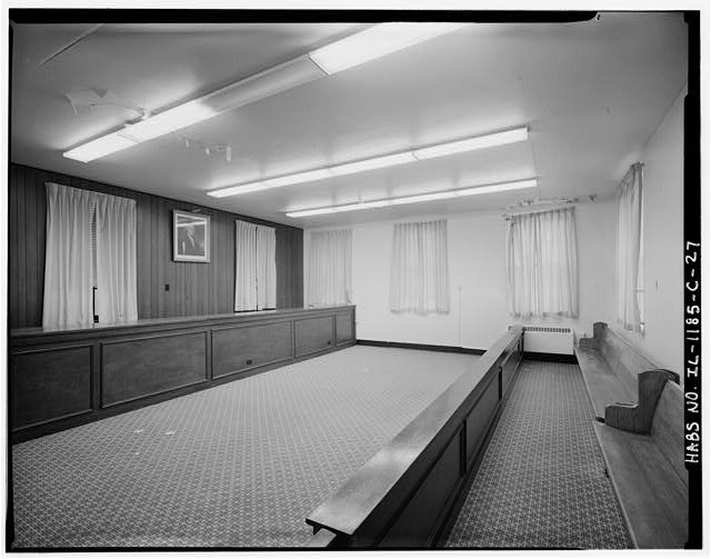 27.  Room 325, originally dormitory, probably enlisted men's. - Chanute Air Force Base, Hospital, Senior Officer Row, Rantoul, Champaign County, IL